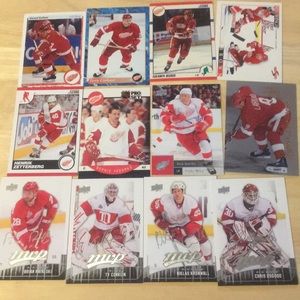 Detroit Red Wings Collectible NHL Hockey Cards
